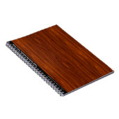 Cherry Wood (gepersonaliseerd) Notitieboek (Rechterzijde)