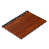 Cherry Wood (gepersonaliseerd) Notitieboek (Linkerzijde)