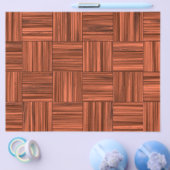 Cherry Wood Parquet Floor Pattern Flyer (Enkel)