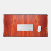 Cherry wood texture custom monoram. bureaumat (Keyboard & Muis)