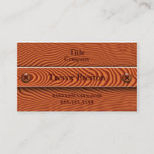 Cherry Wood Visitekaartjes (Voorkant)