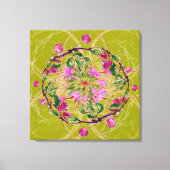 Cherry Wreath Canvas Afdruk (Voorkant)