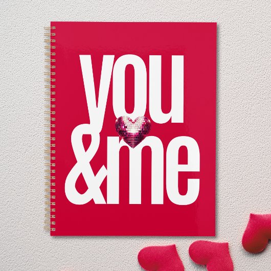Cherry You & Me Gepersonaliseerde Roze Planner