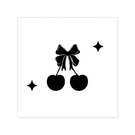 Cherry Zelfinktende Stempel (Design)
