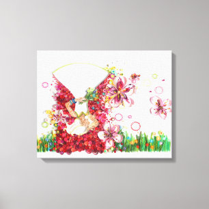 CherryBlossom Canvas Afdruk