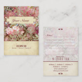 CherryBlossom No.47 - Zakelijke, profielkaart Visitekaartje (Voorkant / Achterkant)