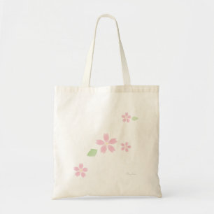 Cherryblossom Sakura Elegant Lente Eenvoudig Tote Bag