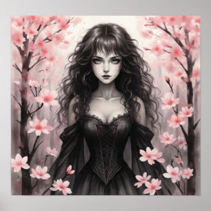 CherryBlossomWitch Poster