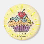 Cherrycupcake Magneet (Voorkant)