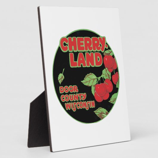 Cherryland door County Wisconsin Fotoplaat (Zijkant)