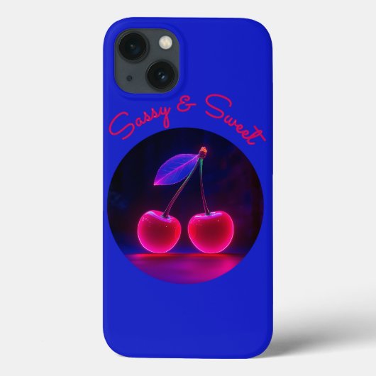 Cherrylicious Sassy – Sweet & Bold Case-Mate iPhone Case (Achterkant)