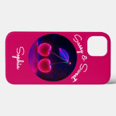 Cherrylicious Sassy – Sweet & Bold Case-Mate iPhone Case (Achterkant (horizontaal))
