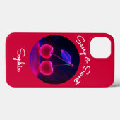 Cherrylicious Sassy – Sweet & Bold Case-Mate iPhone Case (Achterkant (horizontaal))