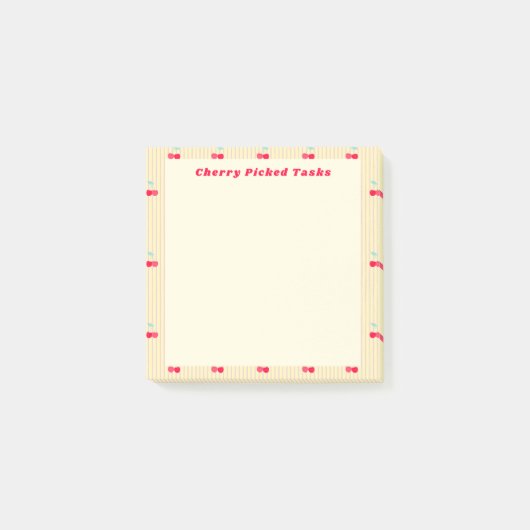 CherryPicked Taken Cute Rand Retro Pop Post-it® Notes (Voorkant)