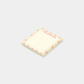 CherryPicked Taken Cute Rand Retro Pop Post-it® Notes (Schuin)