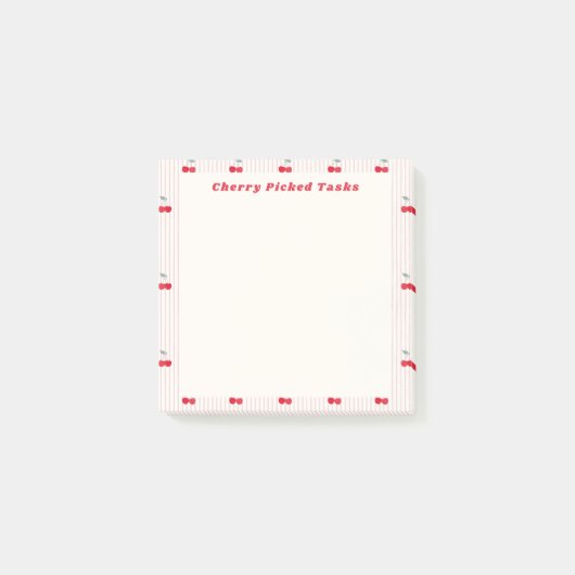 CherryPickedTaken Cute Rand Hart Glazuur Post-it® Notes (Voorkant)