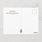 Cherrysh the Little Dingen in Life - Punny Garden Briefkaart (Achterkant)