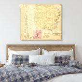 Cherrytree Township Canvas Afdruk (Insitu (Slaapkamer))