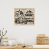 Cherryvale, Kansas Poster (Keuken)