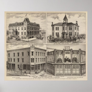Cherryvale, Kansas Poster