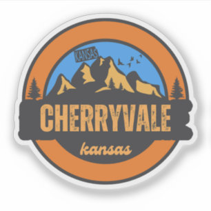 Cherryvale, Kansas Sticker