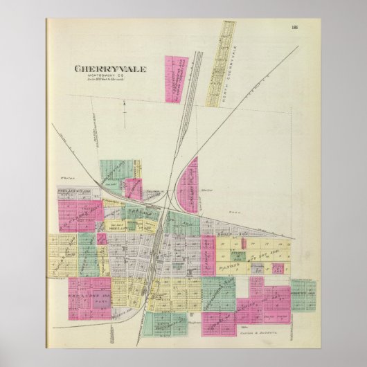 Cherryvale, Montgomery County, Kansas Poster (Voorkant)