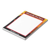 Cherryville Fire Dept. notepad Notitieblok (Linkerzijde)