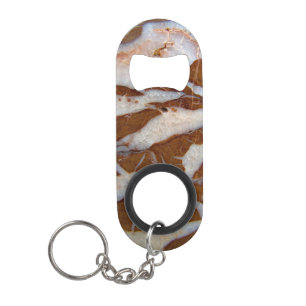 Chert met Quartz Aderen Mini Flessenopener