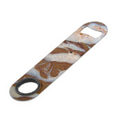 Chert met Quartz Aderen Speed Flessenopener (Achterkant Gekanteld)