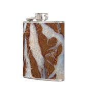 Chert met Quartz Vein Geology Heupfles (Links)