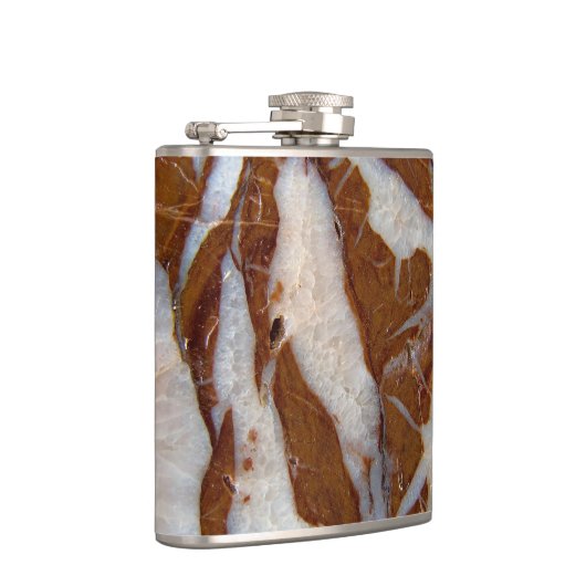 Chert met Quartz Vein Geology Heupfles (Rechts)