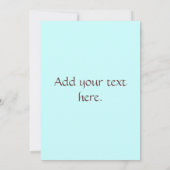 Cherub 18th Century Design Save the Date (Achterkant)