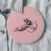  Cherub Angel Cupid Love Ronde Button 6,0 Cm (In situ)