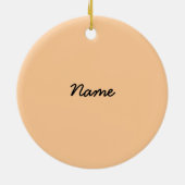 Cherub Angel Heart custom ornament (Achterkant)