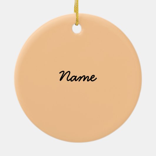 Cherub Angel Heart custom ornament (Achterkant)