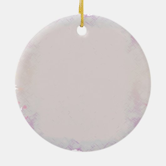 Cherub Angel Heart Keramisch Ornament (Achterkant)