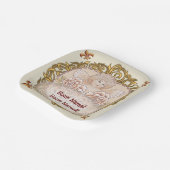 Cherub Angel Heart Papieren Bordje (Gebogen)