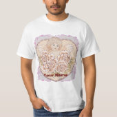 Cherub Angel Heart T-shirt (Voorkant)