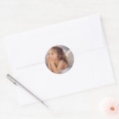Cherub Angel Ronde Sticker (Envelop)