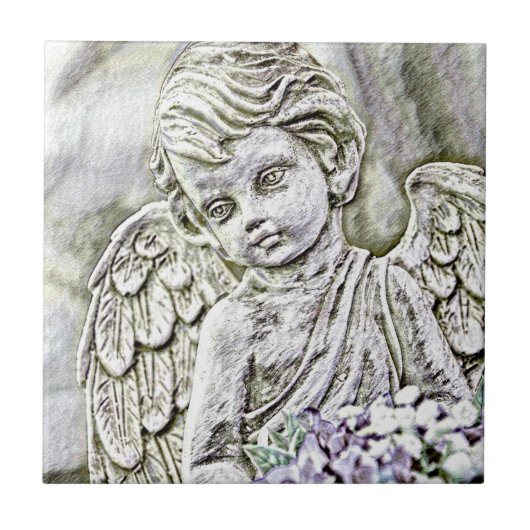 Cherub Angel Tegeltje (Voorkant)