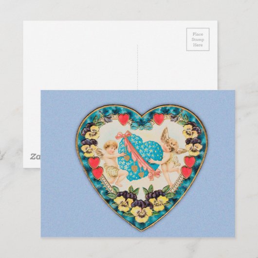 Cherub Angels Briefkaart (Voorkant / Achterkant)