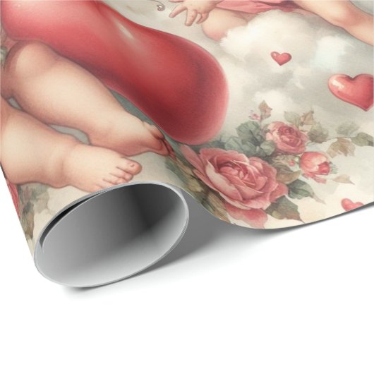 Cherub Angels Cadeaupapier (Rol Hoek)