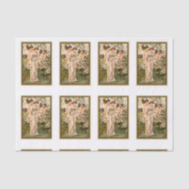  Cherub Angels - Schrapboekkraft voor ontkoppeling Tissuepapier