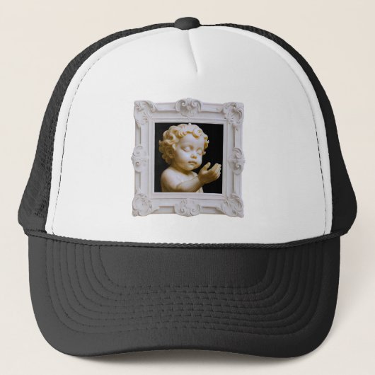 Cherub blik Trucker Hoed Pet (Voorkant)