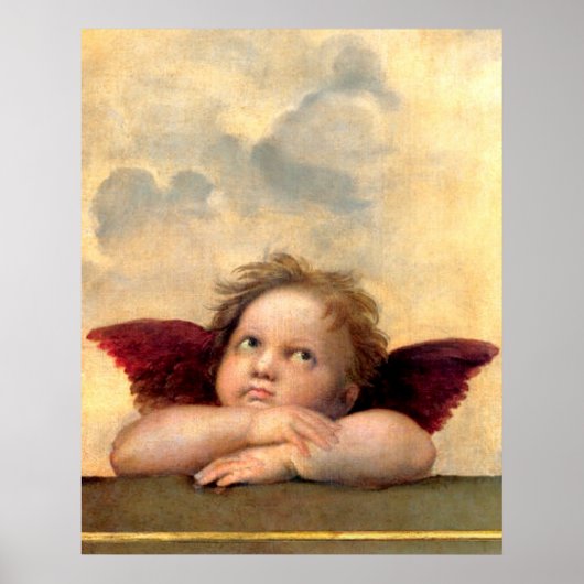 Cherub by Raphael Poster (Voorkant)