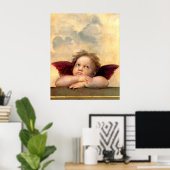 Cherub by Raphael Poster (Thuiskantoor)