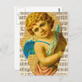 Cherub Collage in uitvoering Briefkaart (Voorkant / Achterkant)