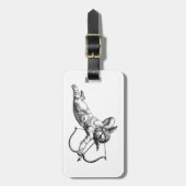  Cherub Cupid Love Bagagelabel (Voorkant verticaal)
