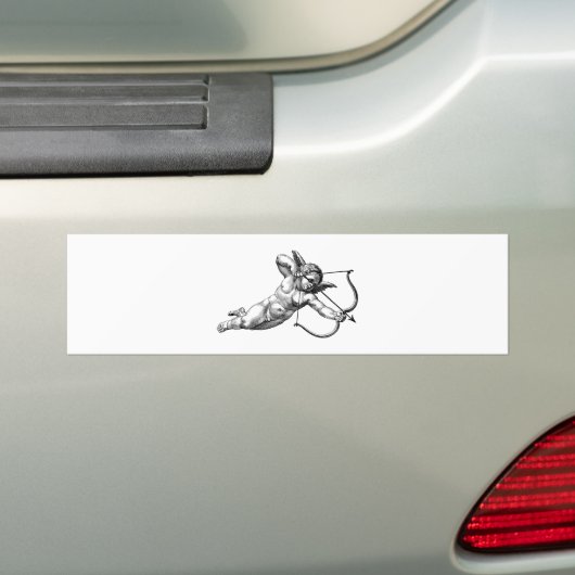  Cherub Cupid Love Bumpersticker (Op auto)