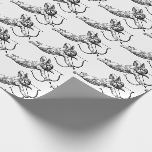  Cherub Cupid Love Cadeaupapier (Hoek)